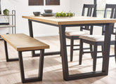 Hilton Table W/Bench